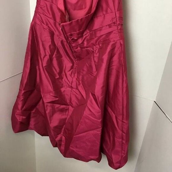 David's Bridal Pink Halter Dress NWT - 14 - Picture 7 of 8